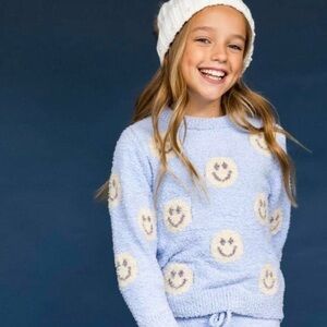 Lola and the Boys Smiley Fleece Set